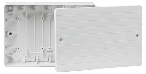788650.10 Skrin pro koppler na omitku, bila (RAL 9003) 2