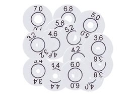 801563 Redukční samolepka 5,2 mm, balení 10ks