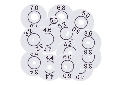 801563 Redukční samolepka 5,2 mm, balení 10ks