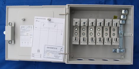 SP200/NVP1P ČEZ přípojková skříň 3