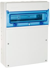 1316P INDUBOX Zasuvk.rozbočnice-základ 16M, IP65, IK08, UV stabil