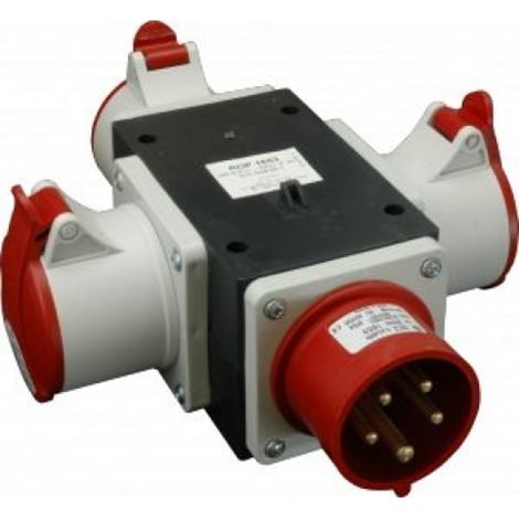 ROP 1653 Roztrojka vstup IRRN 1653, výstup 3x IERN 1653, IP44