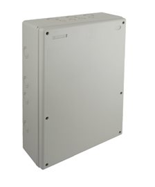 821P INDUBOX Zásuvk.rozbočnice-základ, bez okénka, IP65, IK08, UV stabil (362x160x500)