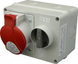 BZS 1653 Zásuvka s blokováním IP44