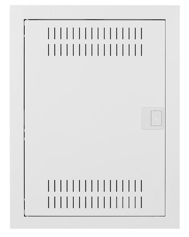 C-BOX MSF 28M Multimediální rozvodnice podomítková IP 30, perforovaná dvířka, 478x358x94 mm 2