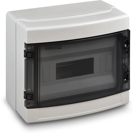 D-BOX plus 12 Rozvodnice nástěnná IP65, 12 mod., 260x300x140mm 1