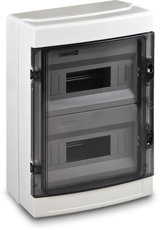 D-BOX plus 24 Rozvodnice nástěnná IP65, 24 mod., 300x415x140mm