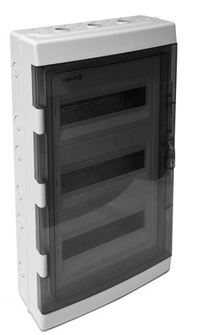 D-BOX plus 36 Rozvodnice nástěnná IP65, 36 mod., 399x431x143mm