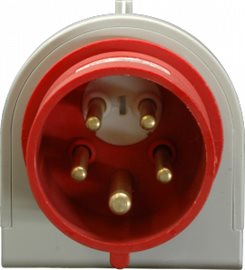 IPNO 3253 Nástěnná přívodka reverzační 400V, IP44, 32A, 5-pól