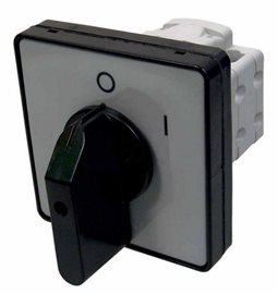 S10 JDG 1101 A6 Vestavný vačkový spínač s čelní deskou, s těsněním 10A, 0-1, 1P