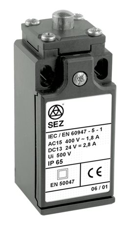 KSAP3T11Y11 Koncový spínač plastový s kovovým čepem, šířka 30mm