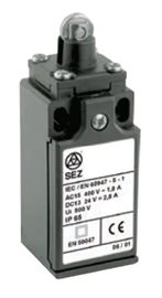 KSAP3T13Z11 Koncový spínač plastový s kladkou - nylonové kolečko, šířka 30mm