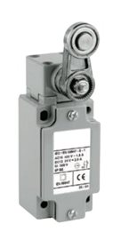 KSBM5E41X11 Koncový spínač kovový s pákou a kladkou - nylonové kolečko (průměr 22 mm), šířka 40 mm