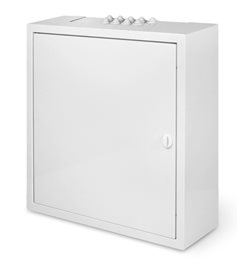 M-BOX N 36/2-18 Celoplechová skříň na omítku 36 modulová (2 řady), 455x440x130 mm, IP30