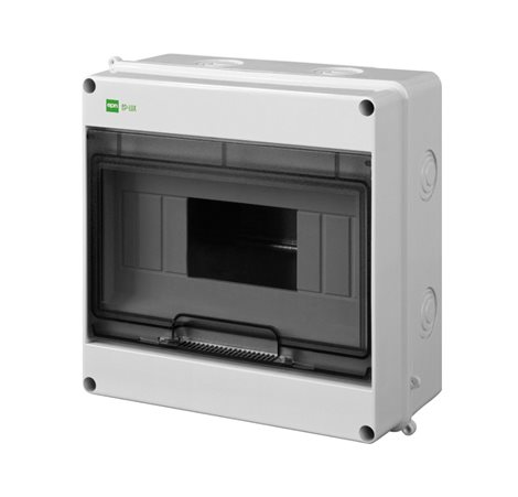 ORAVA Plus 616.09 Nástěnný rozvaděč 9 modulů, IP55, 197x197x55mm