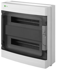 ORAVA Plus 634.36 Nástěnný rozvaděč 38 modulů - 2 řady, IP65, 410x430x151mm 
