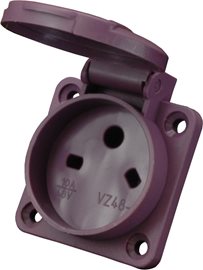 VZ 48 Vestavná zásuvka 24V 10A IP54