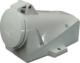 IZ 6343 Nástěnná zásuvka IP44, 63A, 4-pól