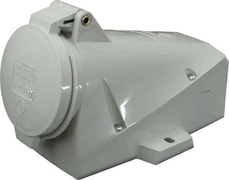 IZ 6343 Nástěnná zásuvka IP44, 63A, 4-pól