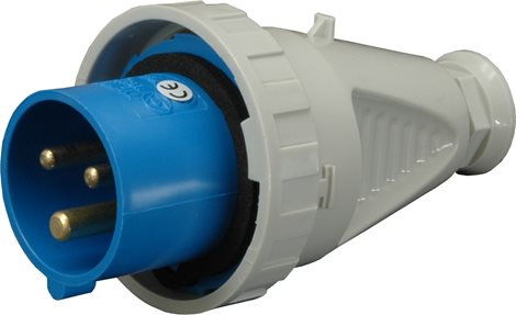 IVG 3232 Vidlice průmyslová IP67, 32A, 3-pól