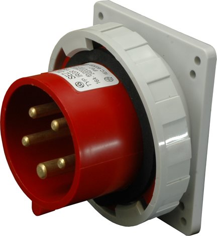 IRRG 1653 Vestavná přívodka rovná 400 V, IP 67, 16 A, 5-pól