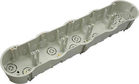KUP 68/5 LA (KP 64/5L) krabice pěti. do sádrokartonu