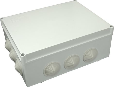 S-BOX506 SK Krabice 240x190x90 IP55+průchodky