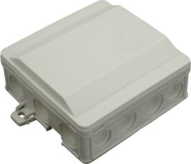 6410-20 Krabicová rozvodka IP 54 klip víčko, prázdná