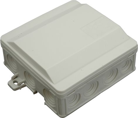 6410-20 Krabicová rozvodka IP 54 klip víčko, prázdná
