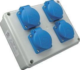 ROSP 4VZ Minizásuvková kombinace Praktik-IP54