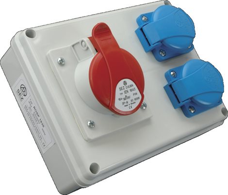 ROSP 1630 minizásuvková kombinace Praktik - IP 54 2