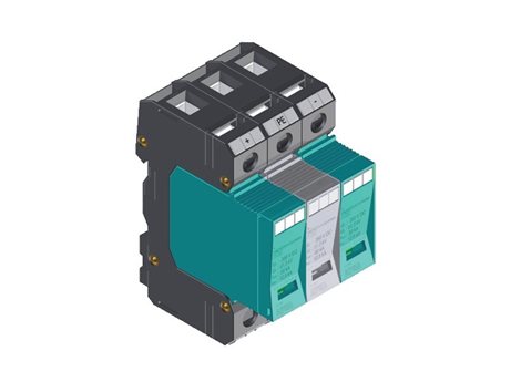PO II 2+1 PH 1000V D Přepěťová ochrana PO II 2+1 PH 1000V DC/40kA