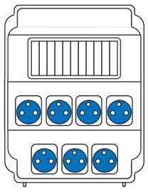 ROS-11/x-25 Z.r.7x230V/16A IP54