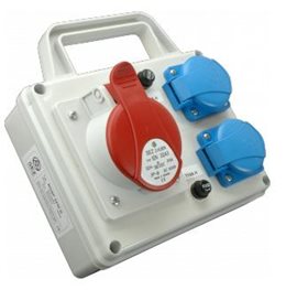 ROSP 3230 D Minizásuvková kombinace Praktik-IP54 s držadlem