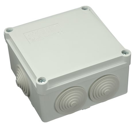 S-BOX106 SK Krabice 100x100x50 IP55+průchodka