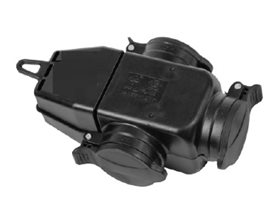 SG 316 Spojovací zásuvka 250V, roztrojka IP 44