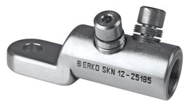 SKN_10-25185/1 Kabelové oko se zatrhávacími šrouby, pocínované, do 6 kV
