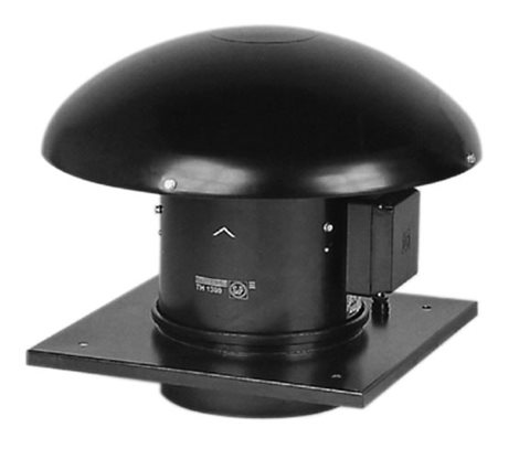 TH 2000 3V IP44, 60°C tříotáčkový střešní ventilátor
