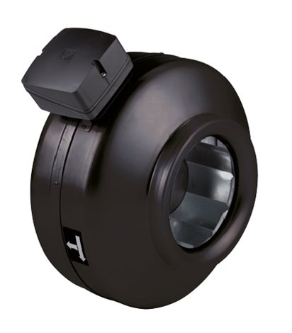 RM 200 Ecowatt IP44 úsporný radiální ventilátor kovový