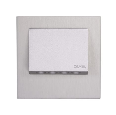 11-326-12 Světlo LED NAVI s čidlem, pod omítku, do KU krabice, 230Vstř, IP20, HLINÍK, TEPL 1