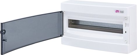 ECT18PT (průhled. dvířka) Rozvodná skříňka na omítku DIDO-E