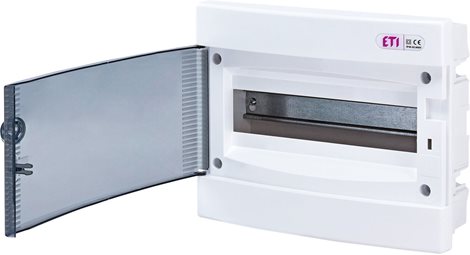 ECM12PT (průhled. dvířka) Rozvodná skříňka pod omítku DIDO-E