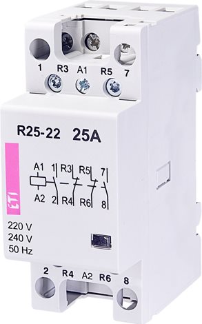 R25-22 230V Modul. stykač 25A