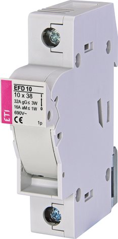 EFD 10 1p Pojistkový odpínač