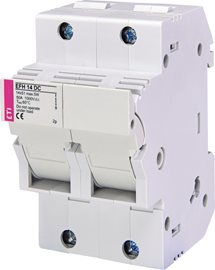 EFH 14 DC 2p Pojistkový odpojovač pro fotovoltaiku 2-pólový In = 50A Un = 1000V DC pro pojistky CH14