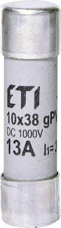 CH10x38 gPV 13A/1000V DC gPV pojistka pro fotovoltaiku