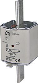 NV2/NH2 gG 315A/500V Nožová pojistka