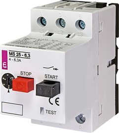 MS25-6,3 Motorový spouštěč 4,0-6,3A