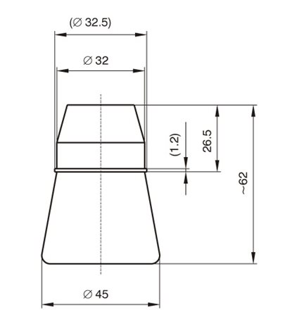 1332-146 Objímka E27 keramická (svorec M 10x1) tř.II 2