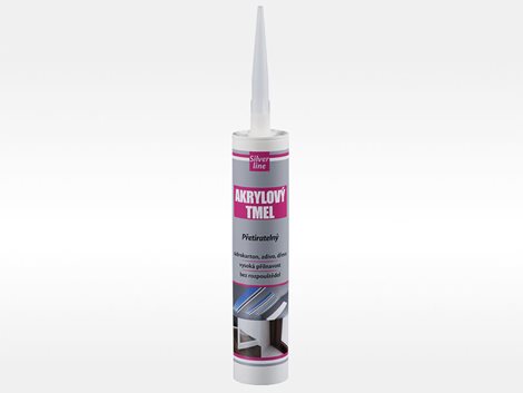 Tmel akrylový bílý 310ml